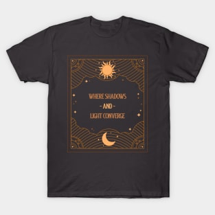 sun and moon design T-Shirt